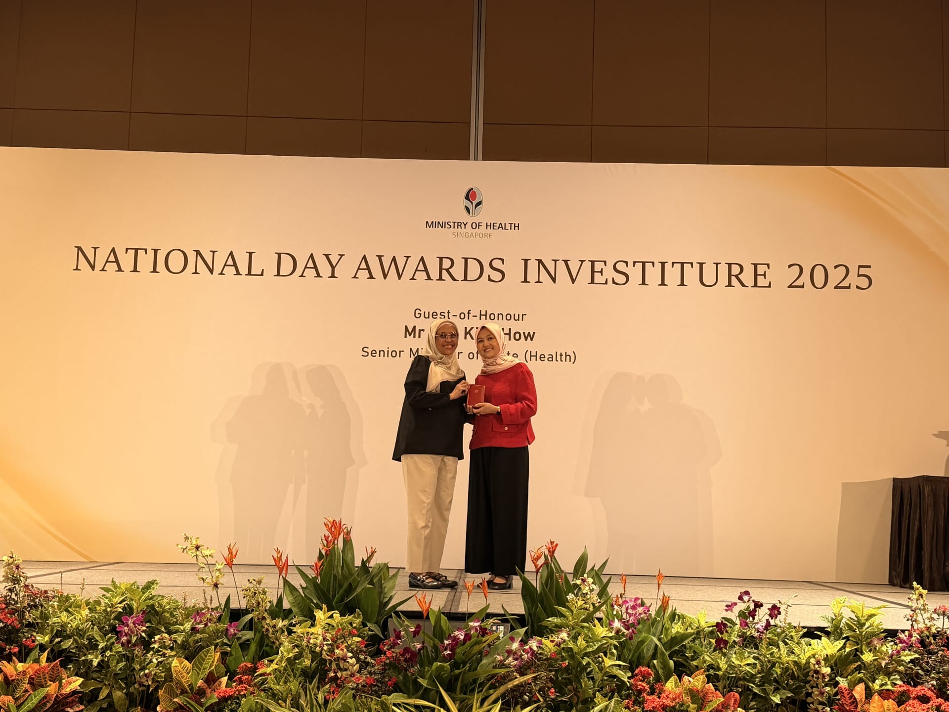 Long Service Medal - AINOLMARDZIAH BINTE YUSOF, Senior Assistant Director, Central Warehouse Operations